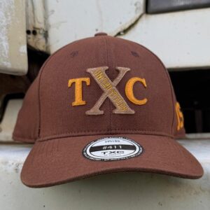 Boné TXC Custom Bordado Marrom