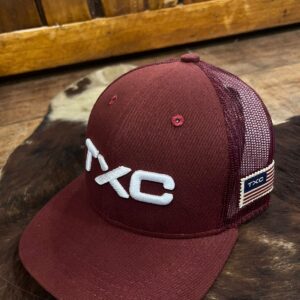 Boné TXC Custom Bordado Infantil Bordo