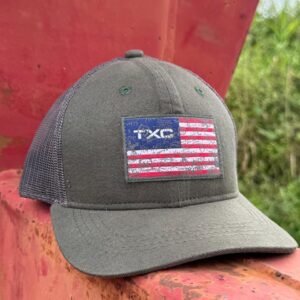 Boné TXC Custom Bordado Verde Militar Infantil