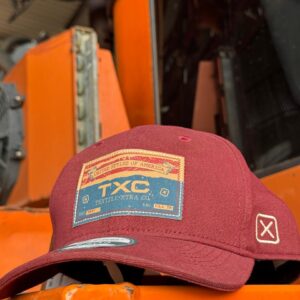 Boné TXC Custom Bordado Bordo