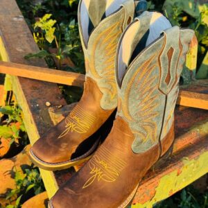 Bota Texana Asa Dourada Masculino