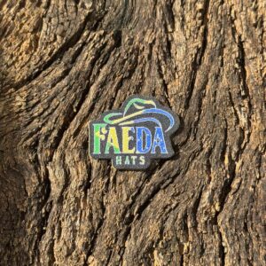 Adesivo de Chapéu Faeda Brasil