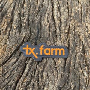 Adesivo de Chapéu TXFARM