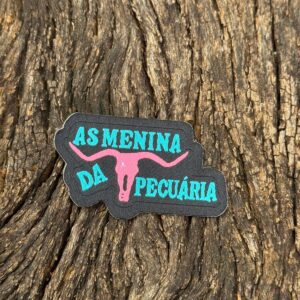 Adesivo de Chapéu Menina da Pecuária