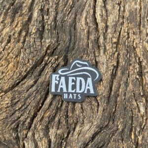 Adesivo de Chapéu Faeda Premium