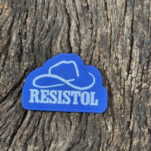 Adesivo de Chapéu Resistol Blue