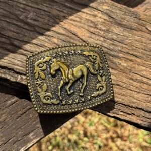 Fivela Horse Rustic